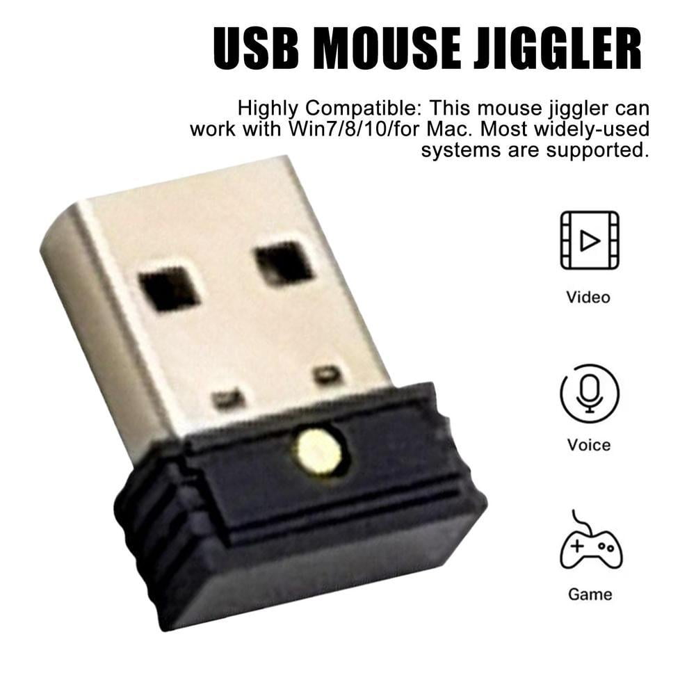HPDL Black USB automatic moving mouse to prevent computer lock screen