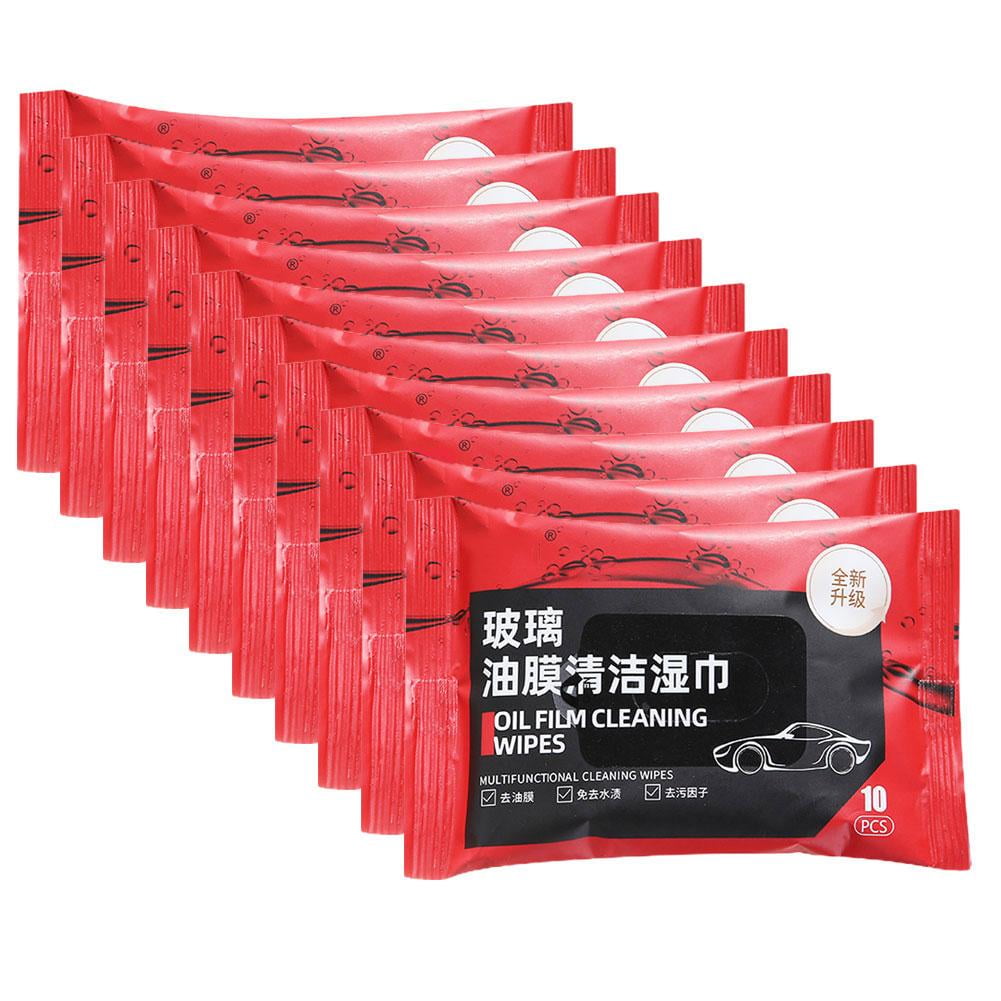 HPDL Car Glass Oil Film Cleaning Wipes Glass Stain Remover Watermark