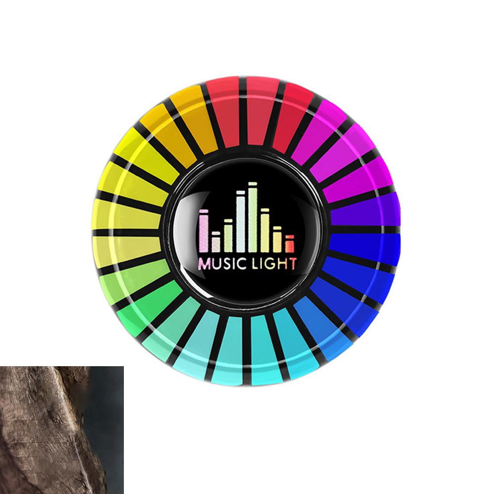 HPDL Car RGB Voice Outlet Aromatic Multifunction Music Rhythm Light ...