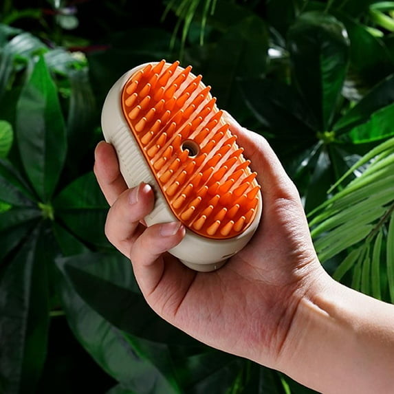 HPDL Cat Steam BrushSteamy Cat Brush with LeaveOn EssenceCat Steamy Brush for Cat