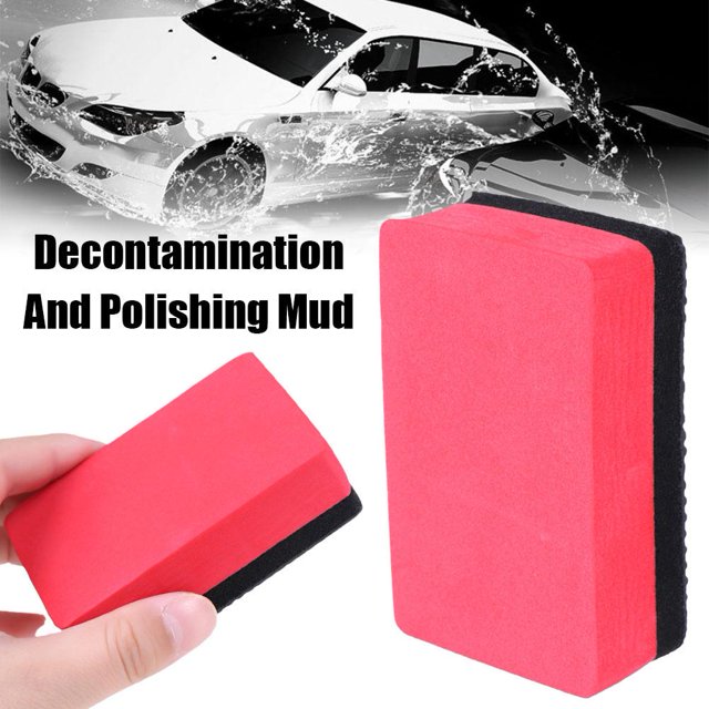 HPDL Clay Sponge Bar Detailing Magic Car Pad Block Cleaning Polish Wax