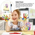 HPDL DIY Family Handprint Kit Clear Handprint Picture Frame with Light