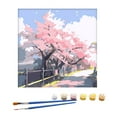 HPDL DIY Landscape Oil Painting Color Filling Painting