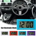 thumbnail image 1 of HPDL Digital LCD-Electronic Clock Date Time Calendar Table-Car Dashboard Small Clock, 1 of 8