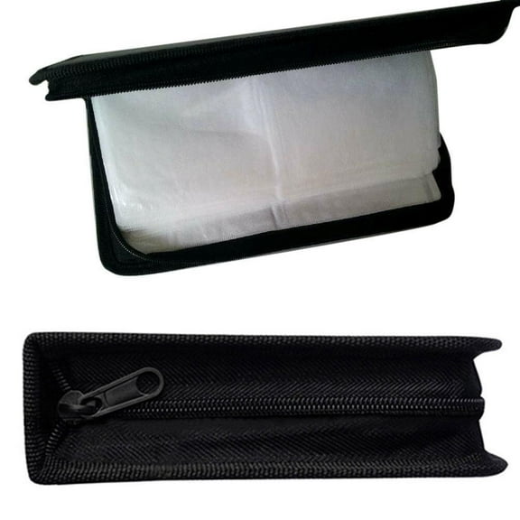 HPDL Disc-CD Holder DVD Case Storage Bag Wallet VCD Organizer Leather Y Case -US