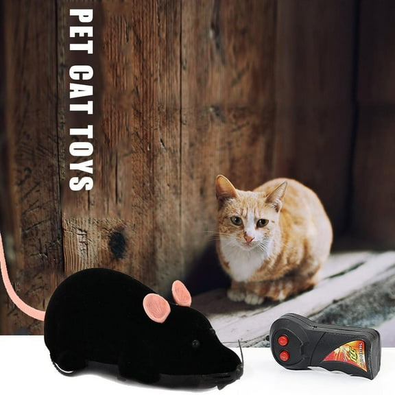 HPDL Funny Remote Control RCRat Mouse MICE Wireless For Cat Toys Pet Dog