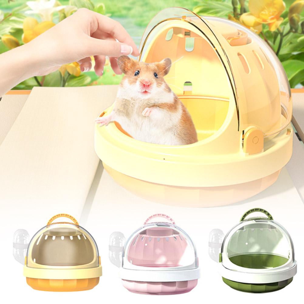 Picture of HPDL Hamster Cage Portable Travel Cage Panoramic Takeaway Bag Small Pet ...