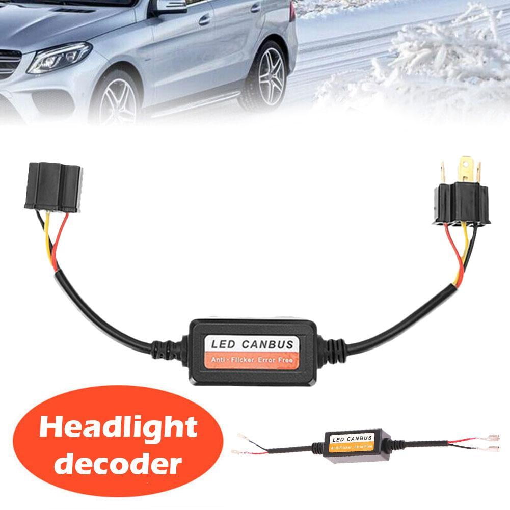HPDL Led Headlight Error Free Anti Flicker Resistor Canceller Decoder