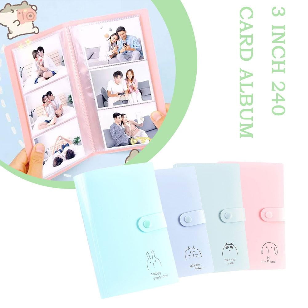 HPDL Mini Film Plastic 3 Inch 240 Card Album Polaroids Photo Card ...