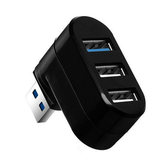 HPDL Mini USB 3.0 2.0 HUB 3 Port Distributor Adapter for PC Laptop Prof New C3