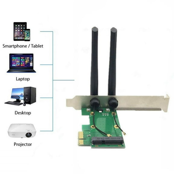 HPDL Mini Wireless Wifi Network Card PCIE To PCIE Network adapter card