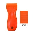 thumbnail image 1 of HPDL Multifunctional Glue Removal Shovel, Putty Knife, Sticker Remover Tool, Car Sticker Remover, Plastic Razor Blades, Plastic Scraper Tool for Removing Labels Stickers Decals Taping, 1 of 1