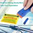 thumbnail image 1 of HPDL Multifunctional Glue Removal Shovel Putty Knife Sticker Remover Tool Car Sticker Remover Plastic Razor Blades Plastic Scraper Tool for Removing Labels Stickers Decals Taping, 1 of 7