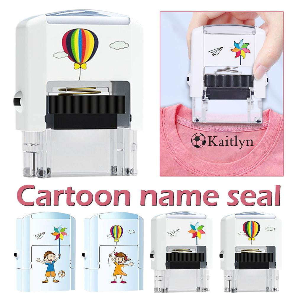 HPDL Name Stamp Clothing KidsPersonalised Clothing StampsCartoon