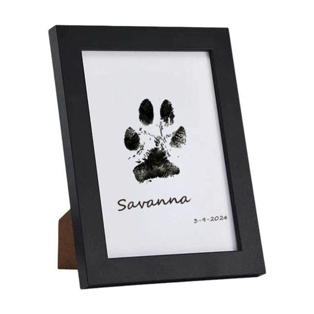 HPDL Paw Print Kit for Dog Cat Large Pawprints Area Pet Paw Print Impression Kit with Soft Clay
