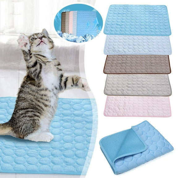 HPDL Pet Cooling Mat Cool Pad Cushion Dog Cat Puppy Blanket K Bed For Summer