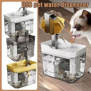 HPDL Pet Drinking Fountain Water Dispenser USB Powered NonSlip Fountain