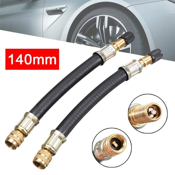 HPDL Rubber extension rod 140mm home supply car tire balance car accessories valve nozzle extension tube extension rod inflatable extension nozzle