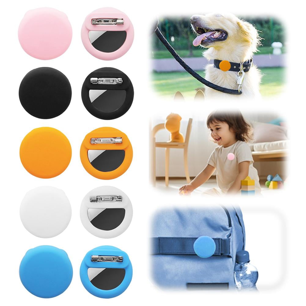 HPDL Silicone Holder For Airtag Kids Pets with Safety Pins GPS Tracker ...
