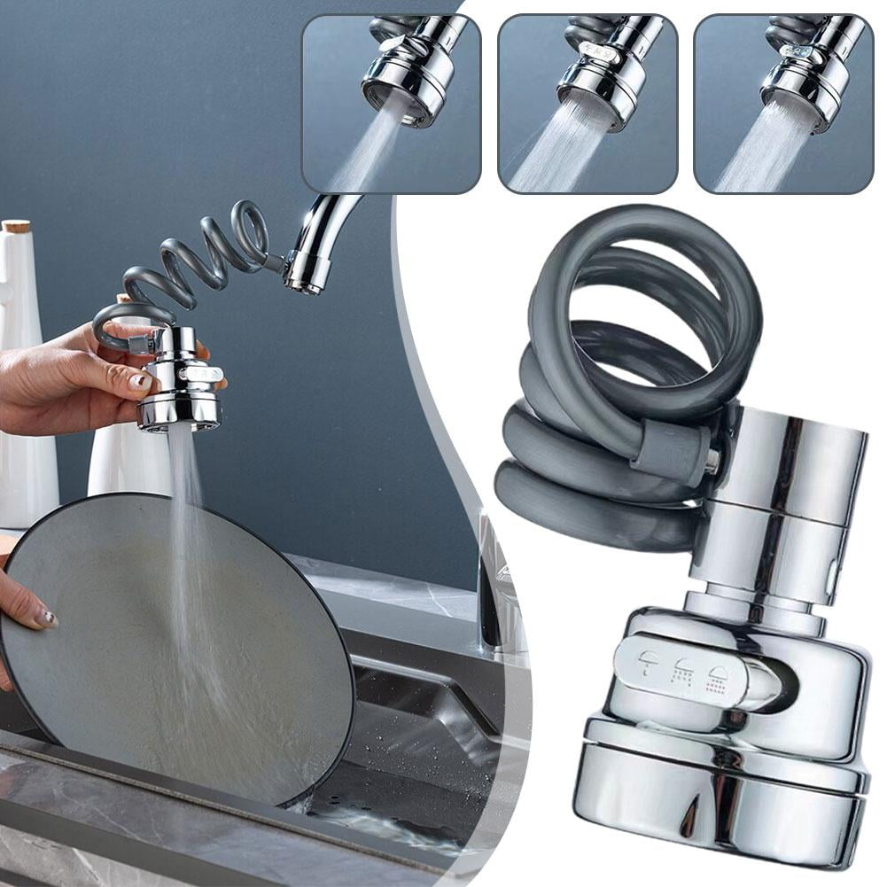 HPDL Sink Faucet Extender Splash Proof Universal Rotating Washbasin