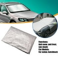 HPDL Thicken Car Cover Extra Large Car Windshield Hood Protection Cover