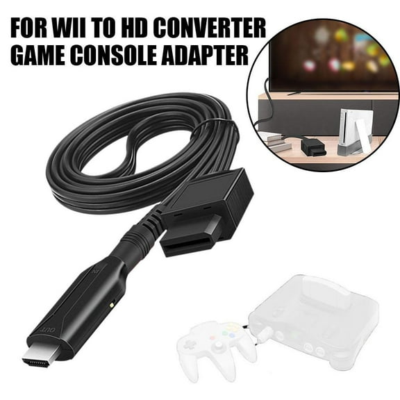 HPDL WII to HDMI Cable Converter HD 720P 1080P WII to HDMI Wii 2 HDMI Game Converter*