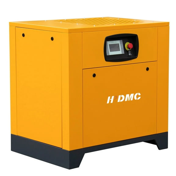 HPDMC 20HP VSD Screw Air Compressor, 81CFM@115PSI, 460V 3-Phase Variable Speed Drive Industrial Air Compressor for Chemical, Construction, Steel & Food Industries
