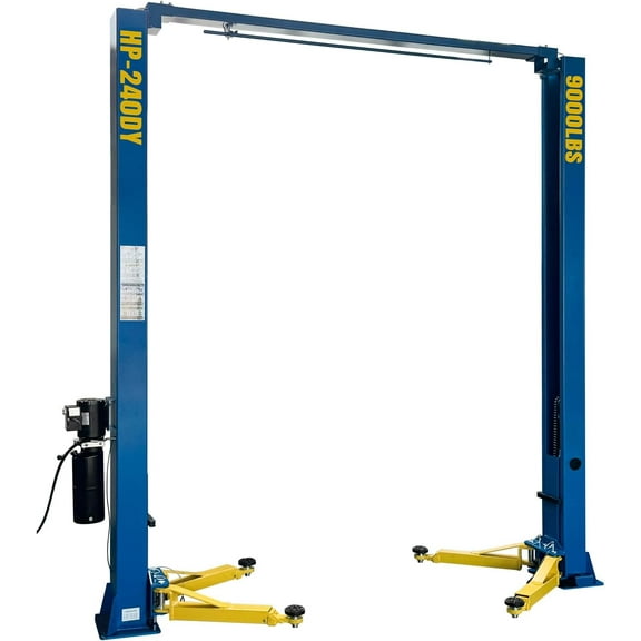 HPDMC 220V Two Post Car Lift 9,000 LBS Overhead 2 Posts Auto Hoist Truck Lift for Garage 3 Year Warranty