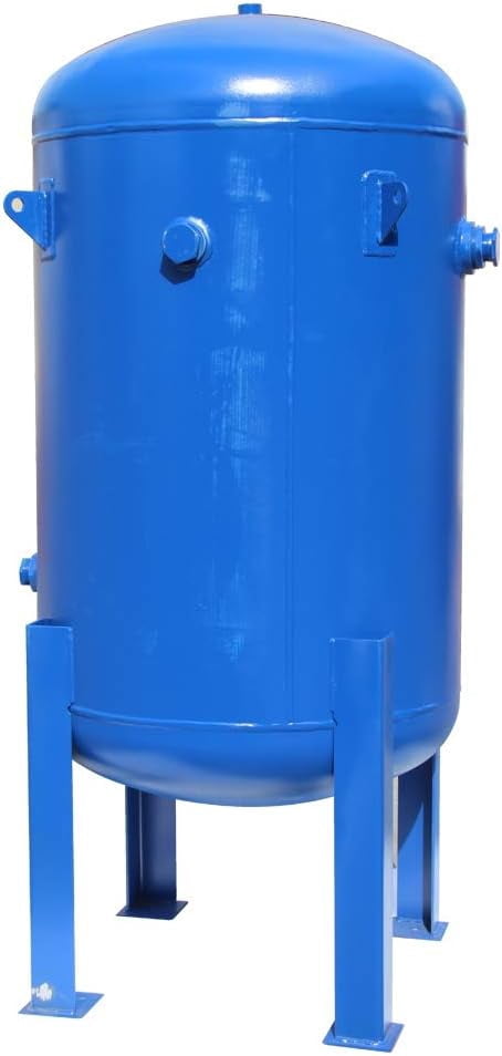HPDMC 270 Gallon Industrial Vertical Air Compressor Receiver Tank, 160 ...
