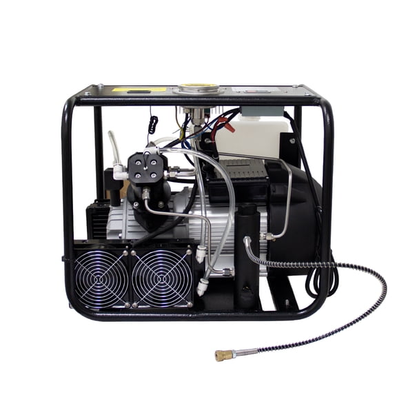 HPDMC 4500 PSI High Pressure PCP Air Compressor, 110V 60Hz Electric Air Pump with Auto Shut-Off, Digital Display, Built-In Cooling System