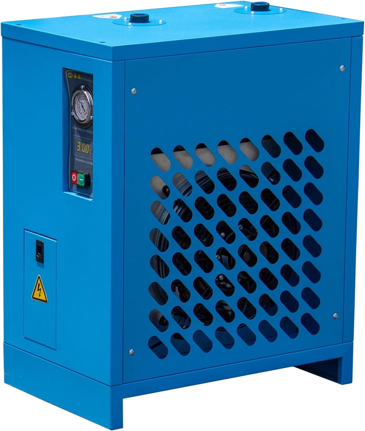 HPDMC Industrial Heavy Duty Refrigerated Air Dryer – 105 CFM, 0.885 KW, 220V For 30HP Rotary Screw Compressors – R134a Cooling System – Removes Moisture, Oil, Dust for Workshops, Factories, CNC