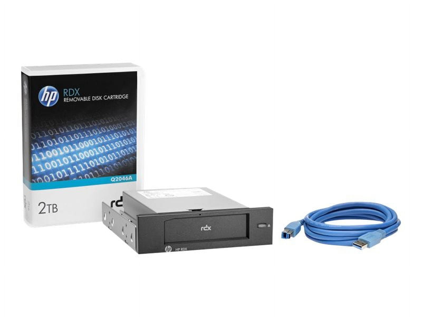 HPE RDX Removable Disk Backup System - Disk drive - RDX cartridge ...