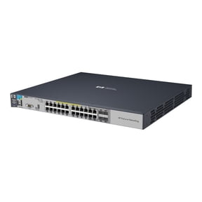 HPE 3500-24-PoE Switch - switch - 20 ports - managed - rack-mountable