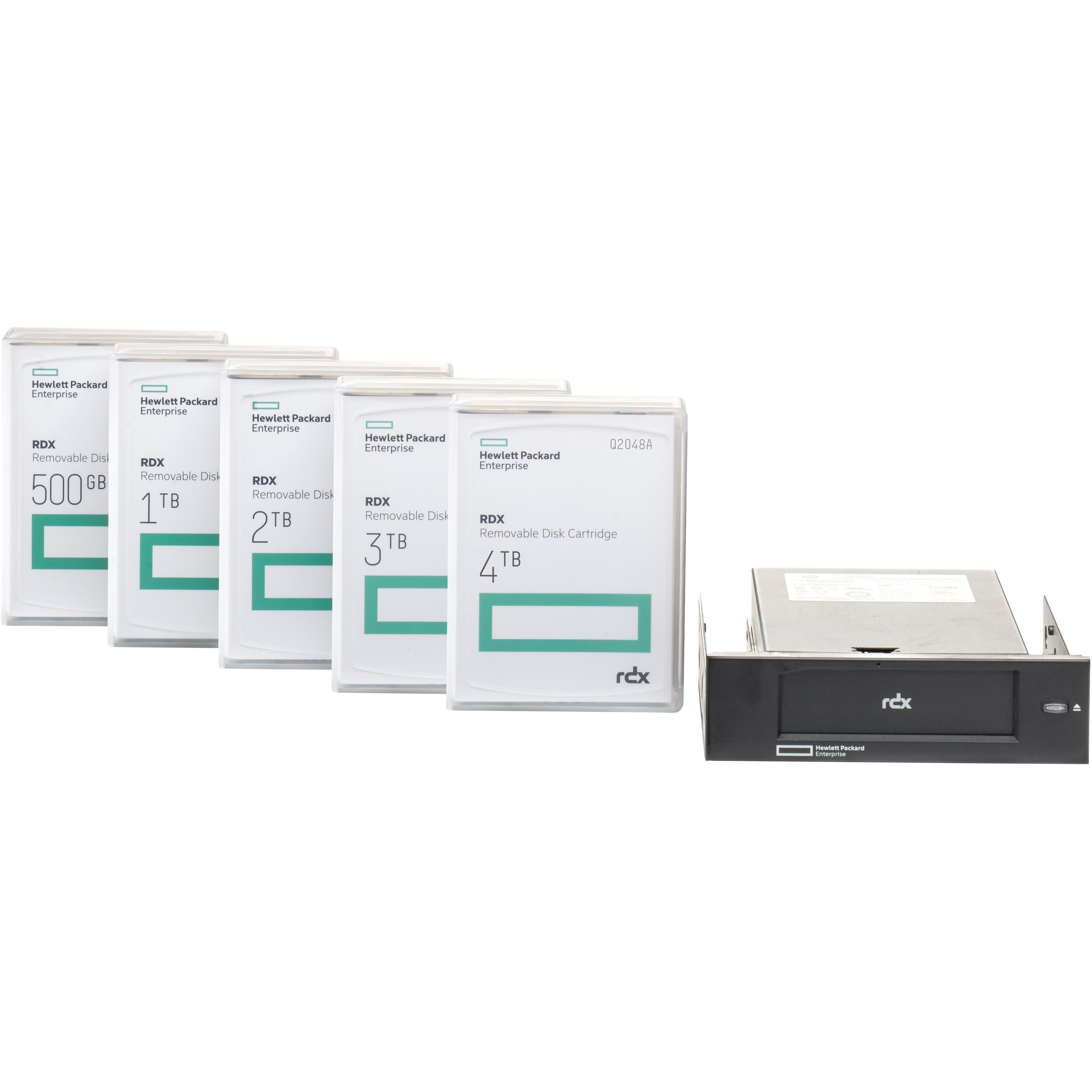 HPE 4 TB Hard Drive Cartridge, External