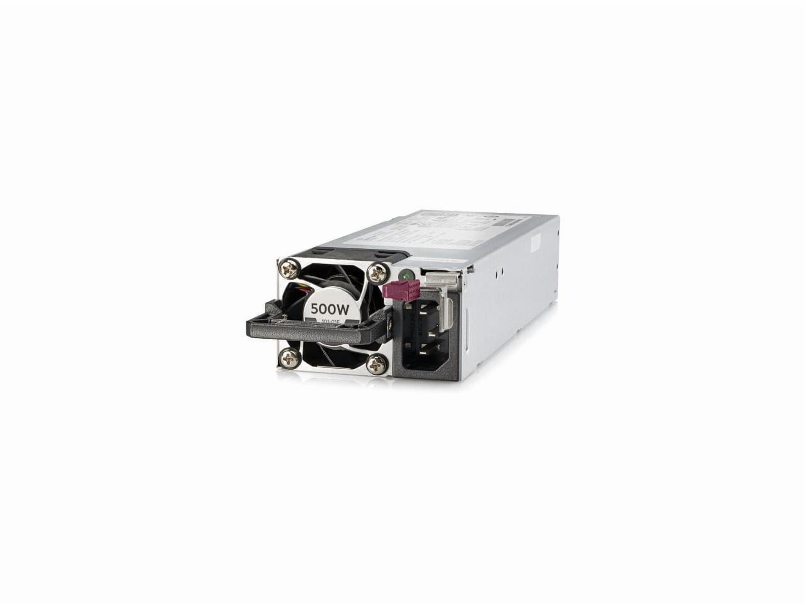 HP 500W Flex Slot Platinum Hot Plug Power Supply Kit - 230 V AC & 380 V DC input options - 1600W Platinum power supply - 800W Flex Slot - Low Halogen - Up to 96% power efficiency