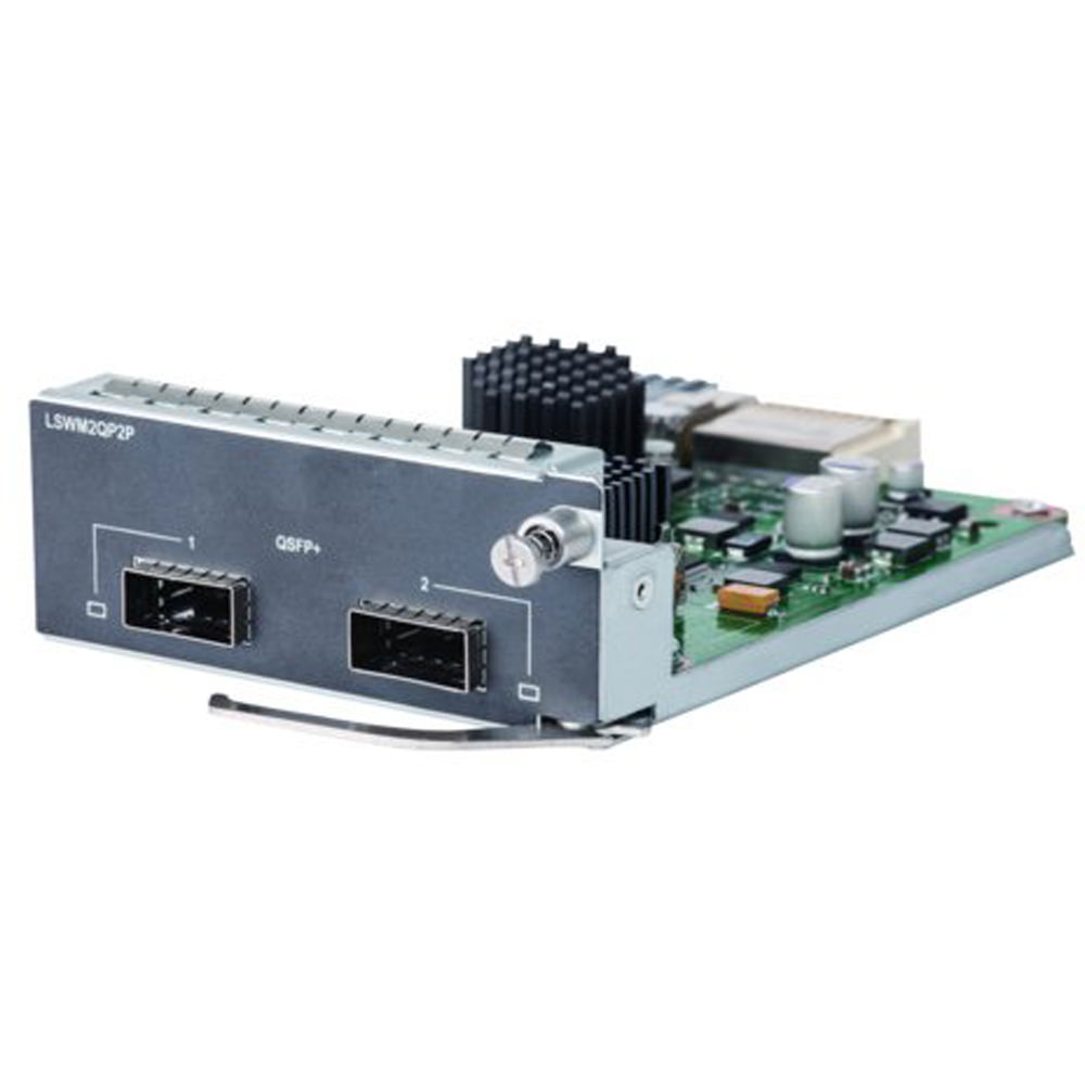 HPE 5510 QSFP+ 2-port Module (JH155A) - image 1 of 2
