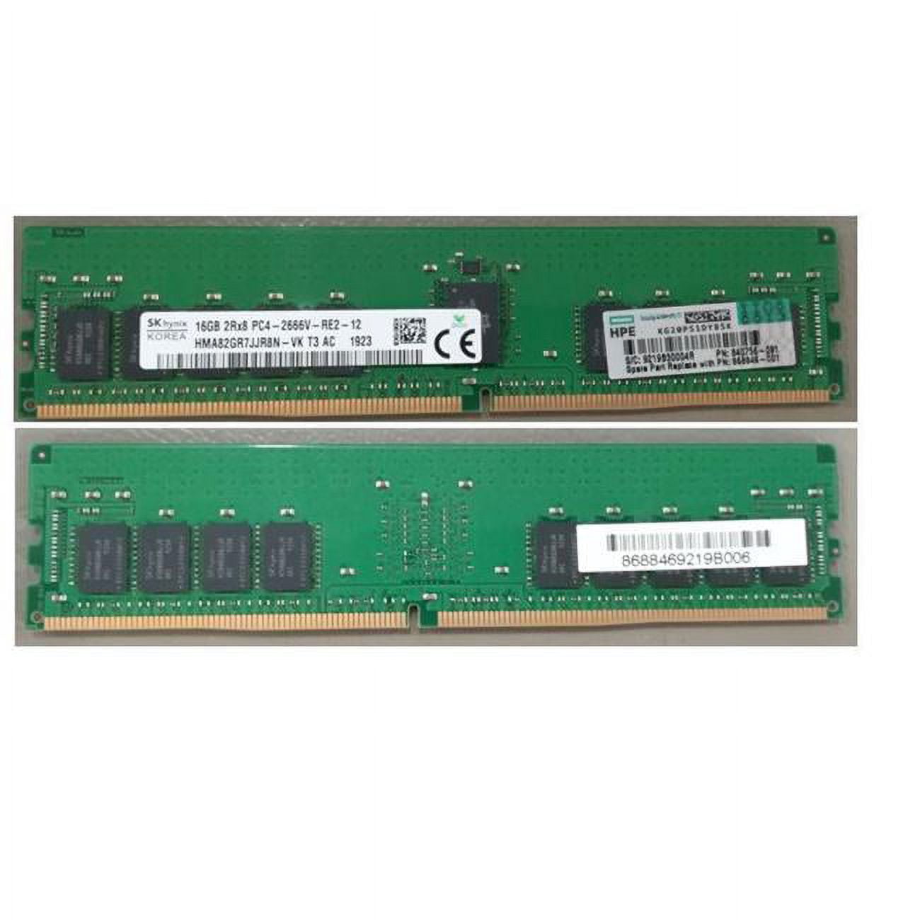 HPE 868846-001-OEM OEM 16GB Dual Rank x8 DDR4-2666 CAS-19-19-19