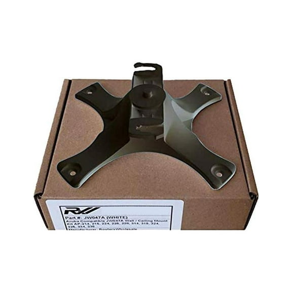 HPE AP-220-MNT-W1 Flat Surface Wall/Ceiling Black AP Basic Flat Surface Mount Kit