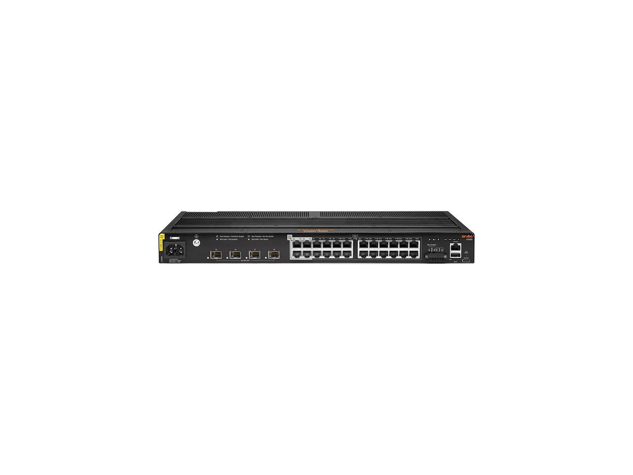 HPE CX 4100i Ethernet Switch - 24 Ports - Manageable - Gigabit Ethernet, 10 Gigabit Ethernet - 10/100/1000Base-T, 10GBase-X - 3 Layer Supported - Modular - 62 W Power Consumption - 240 W PoE Budget...