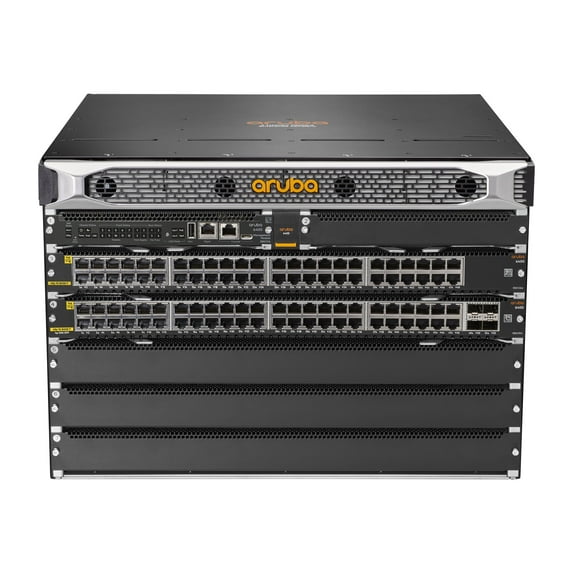 HPE Aruba 6405 96G CL4 PoE 4SFP56 - Switch - L3 - managed - 96 x 10/100/1000 (PoE+) + 4 x 1 Gigabit / 10 Gigabit / 25 Gigabit / 50 Gigabit SFP56 (uplink) - rack-mountable - PoE+ (2880 W) - for P/N: R0X27C, R0X38C, R0X39C, R0X40C, R0X41C, R0X42C, R0X43C
