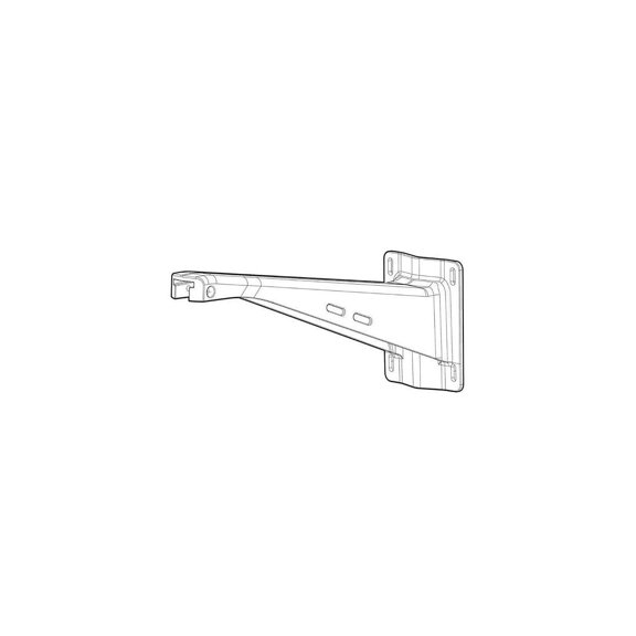 HPE Aruba Long Mount Kit v2 - Network device mounting kit - pole mountable, wall mountable - outdoor