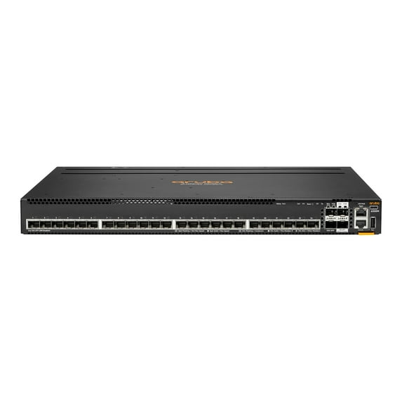 HPE Aruba Networking 6300M 24p SFP+ 1G/10G 4p SFP56 50G TAA Switch - Switch - Max. Stacking Distance 10 kms - L3 - managed - 24 x 1 Gigabit / 10 Gigabit SFP+ + 4 x 1 Gigabit / 10 Gigabit / 25 Gigabit SFP56 (uplink / stacking) - front and side to back - rack-mountable - TAA Compliant