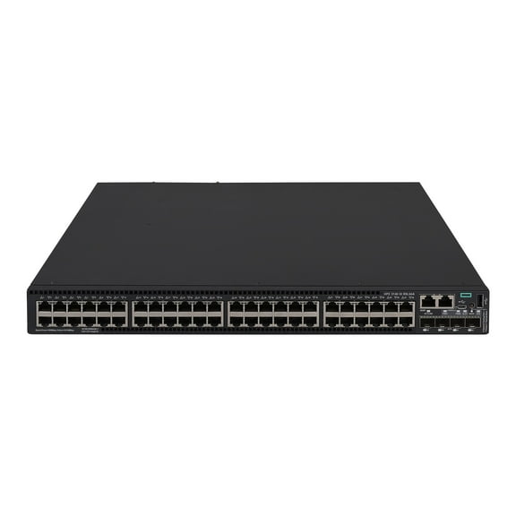 HPE FlexNetwork 5140 48G PoE+ 4SFP+ HI Switch - 48 Ports - Manageable - Gigabit Ethernet, 10 Gigabit Ethernet - 10/100/1000Base-T, 10GBase-X - 2 Layer Supported - Modular - 1742 W Power Consumption...