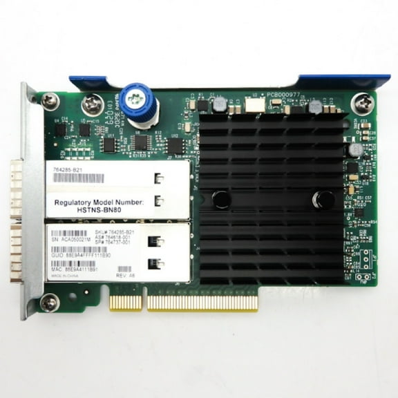 HPE HP 764737-001 IB FDR/Ethernet 10GB/40GB 2P 544+FLR-Q SFP Network Adapter