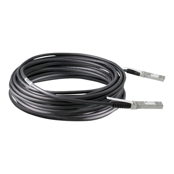 HPE X242 Direct Attach Copper Cable - Network cable - SFP+ to SFP+ - 10 m - for HPE Aruba 5406 zl
