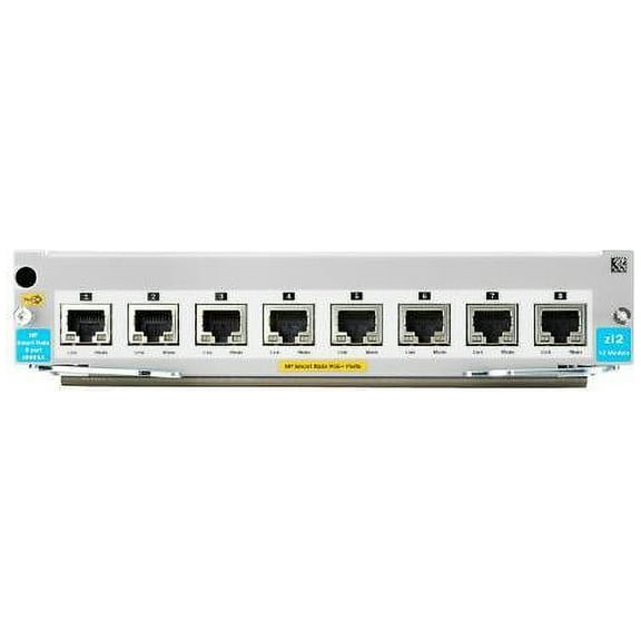 Hp 5400r 8-port 1/2.5/5/10gbase-t Poe+ With Macsec V3 Zl2 Module - For Data Networking 8 Rj-45 10gbase-t Lan - Twisted Pair10 Gigabit Ethernet - 10gbase-t - 10 Gbit/s (j9995a)
