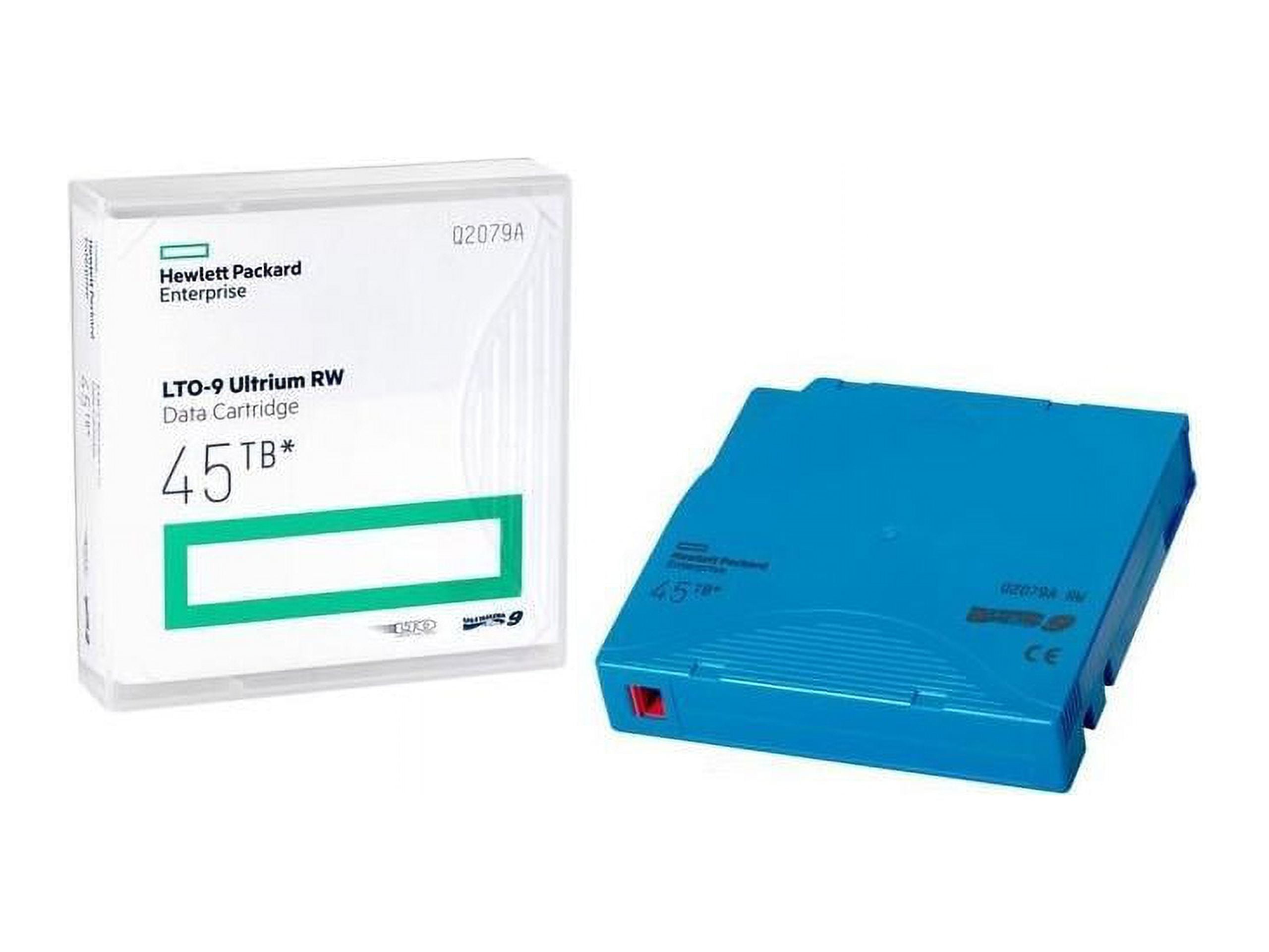 HPE LTO, Ultrium-9, 18TB/45TB, RW, with case - Walmart.com