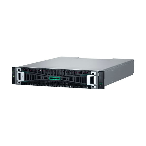 HPE Modular Smart Array 2070 10/25GbE iSCSI SFF Storage - 7th Generation - solid state / hard drive array - 0 TB - 24 bays (SAS-3) - iSCSI (10 GbE), iSCSI (25 GbE) (external) - rack-mountable - 2U