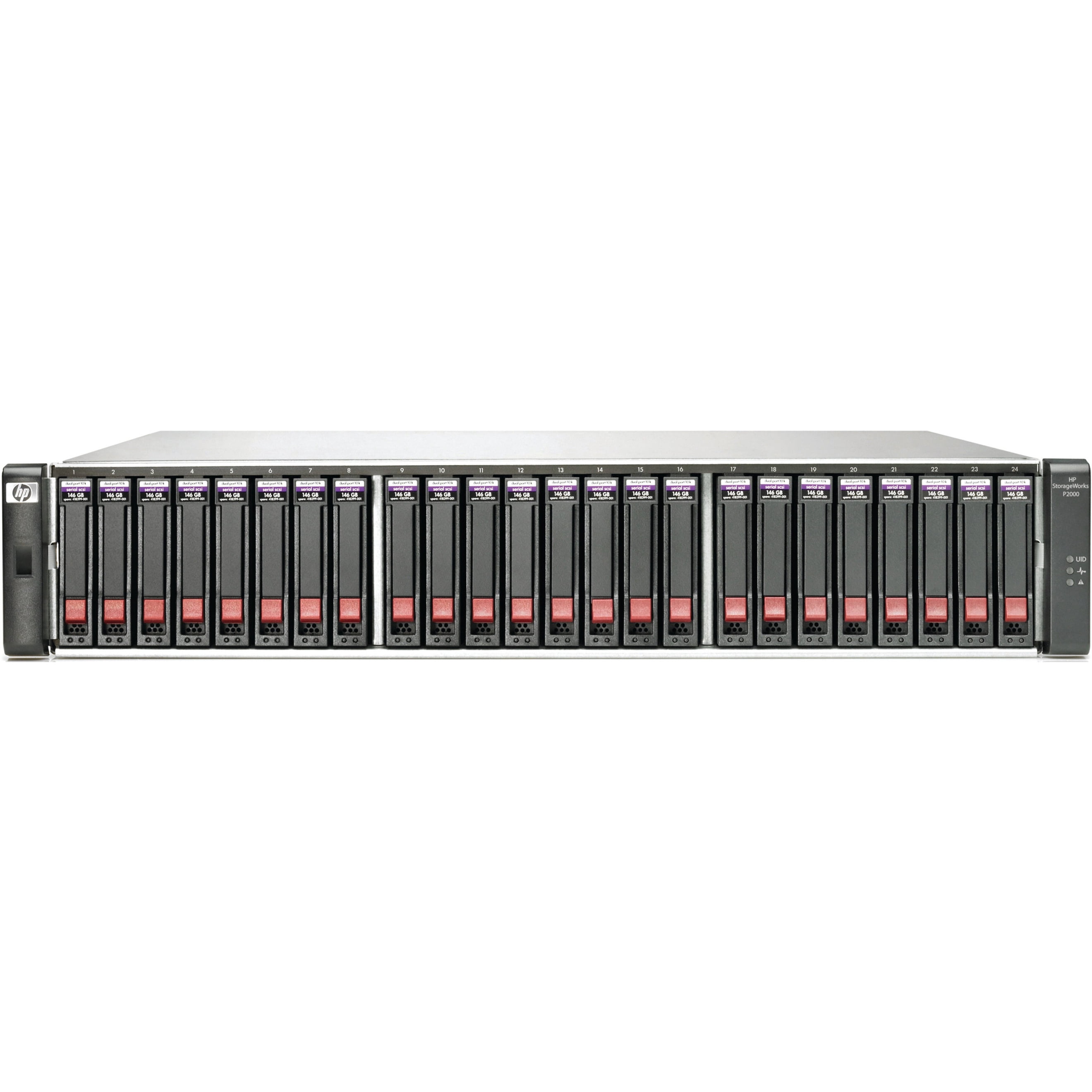 P2000 G3 SAS MSA Dual Controller SFF Array System - Walmart.com