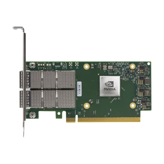 HPE NV60100M - Network adapter - PCIe 4.0 x16 - 10Gb Ethernet / 25Gb Ethernet / 40Gb Ethernet / 50Gb Ethernet / 100Gb Ethernet QSFP28 x 2 - for ProLiant DL345 Gen10 Plus, DL345 Gen10 Plus Base, DL345 Gen10 Plus Entry